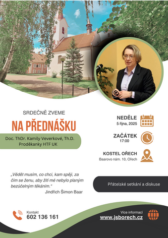 Pozvánka na přednášku 