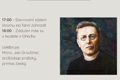 Připomenutí 100. výročí úmrtí Jindřicha Šimona Baara v Ořechu